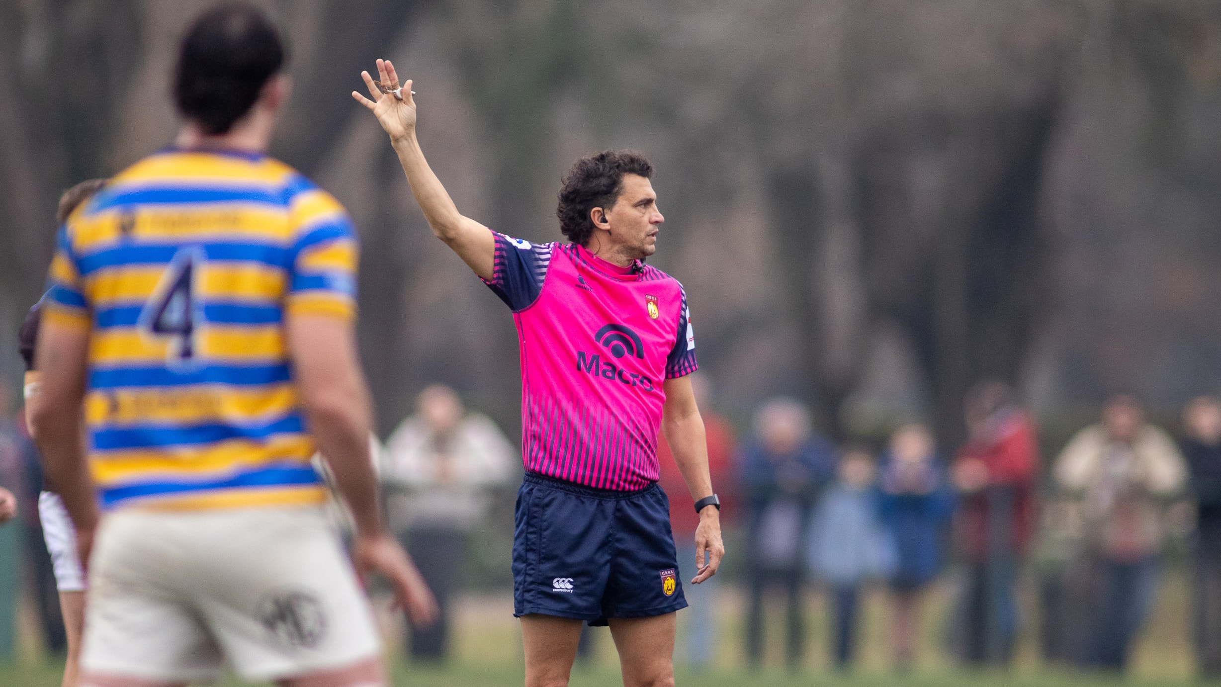 Árbitros para la 17a fecha del URBA Top 14 Copa Macro presentada por Zurich
