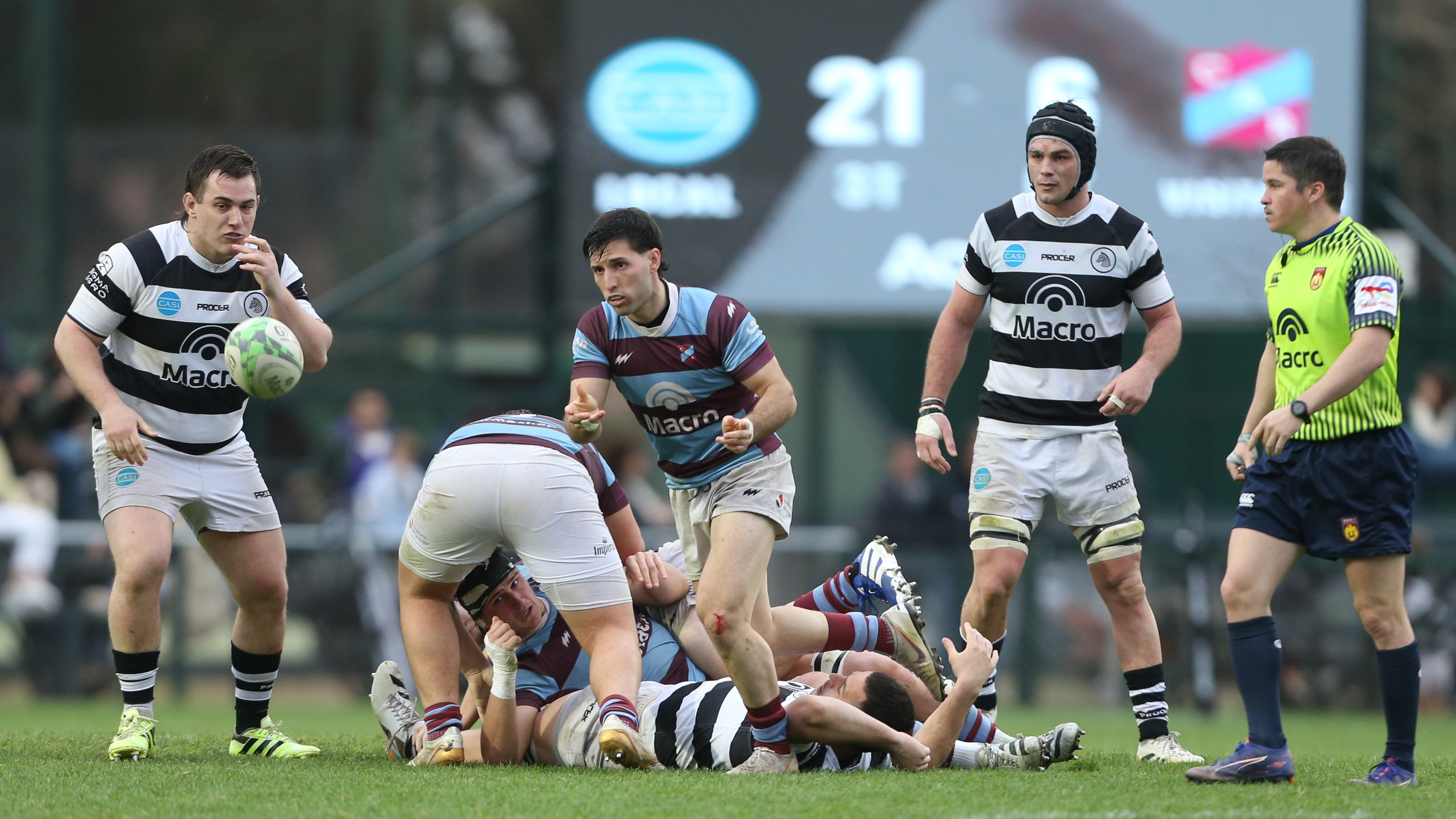 Resultados de la 18a fecha del URBA Top 14 Copa Macro presentada por Zurich